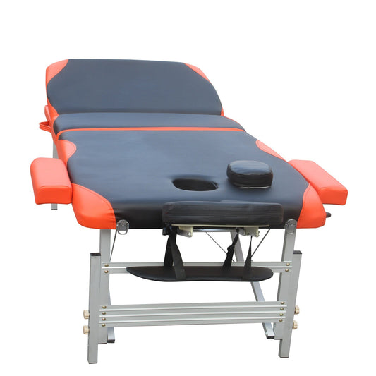 NNEDSZ YES4HOMES 3 Fold Portable Aluminium Massage Table Massage Bed Beauty Therapy